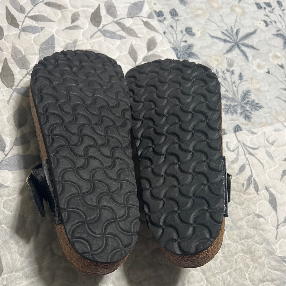 Black Glitter Birkenstocks - Picture 4 of 5